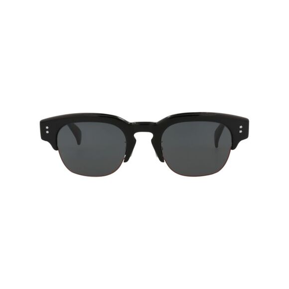 Round-Frame Acetate Sunglasses - Picture 1 of 5